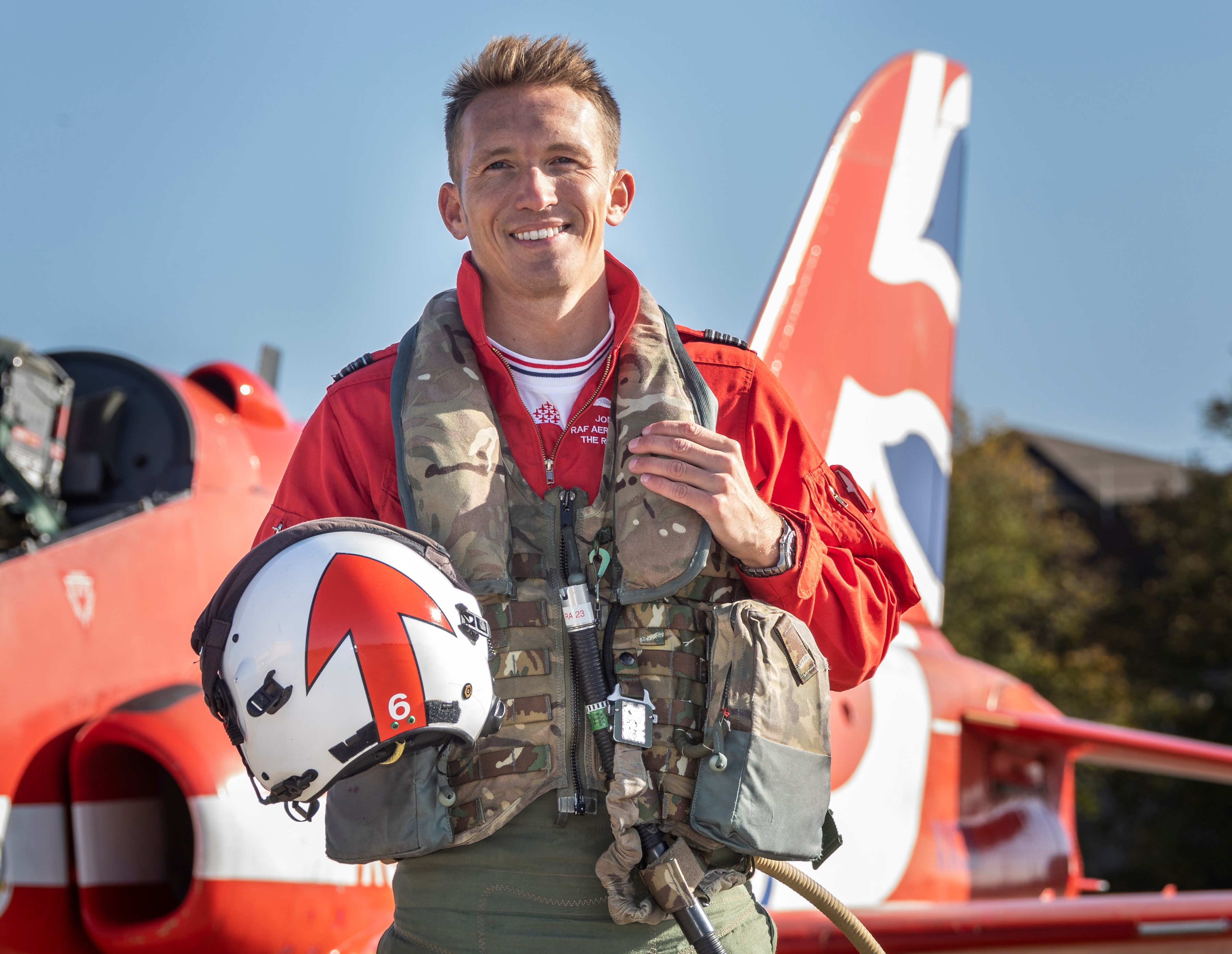 Sqn Ldr Bond has completed four seasons as a Red Arrows pilot.